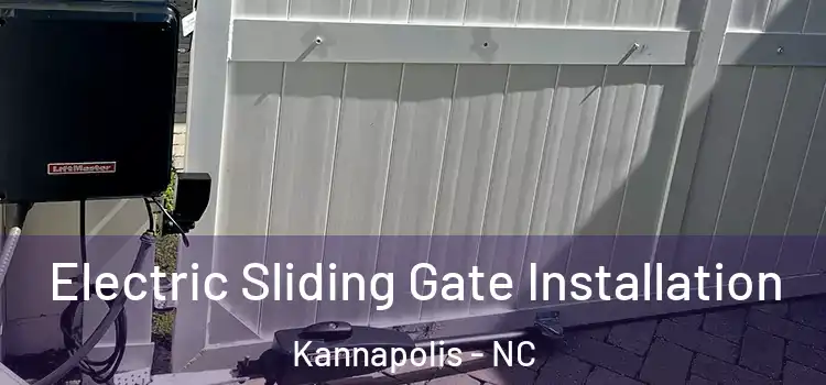 Electric Sliding Gate Installation Kannapolis - NC